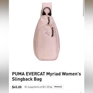 Beige Puma Crossbody Bag